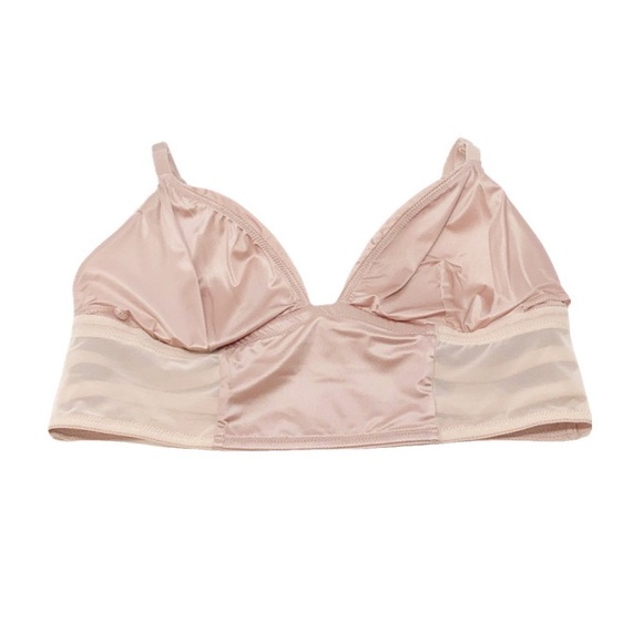 ✨NWT Victoria’s Secret Satin Strappy Mesh Bralette 32AA, 30A, 32A, 30B, 32B - Picture 5 of 11